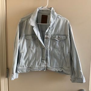 Cropped Denim Jacket by Gap